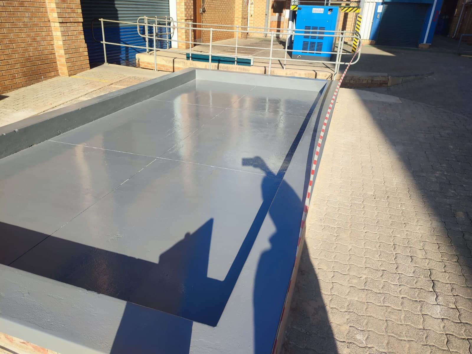 after epoxy coating