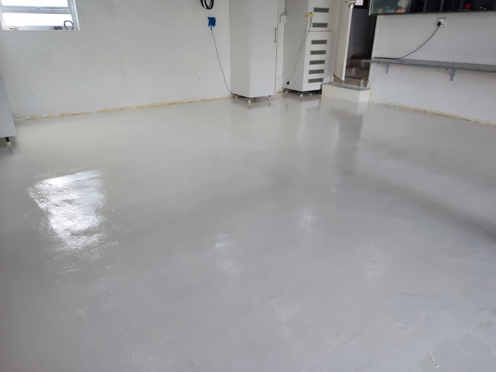 after epoxy coating
