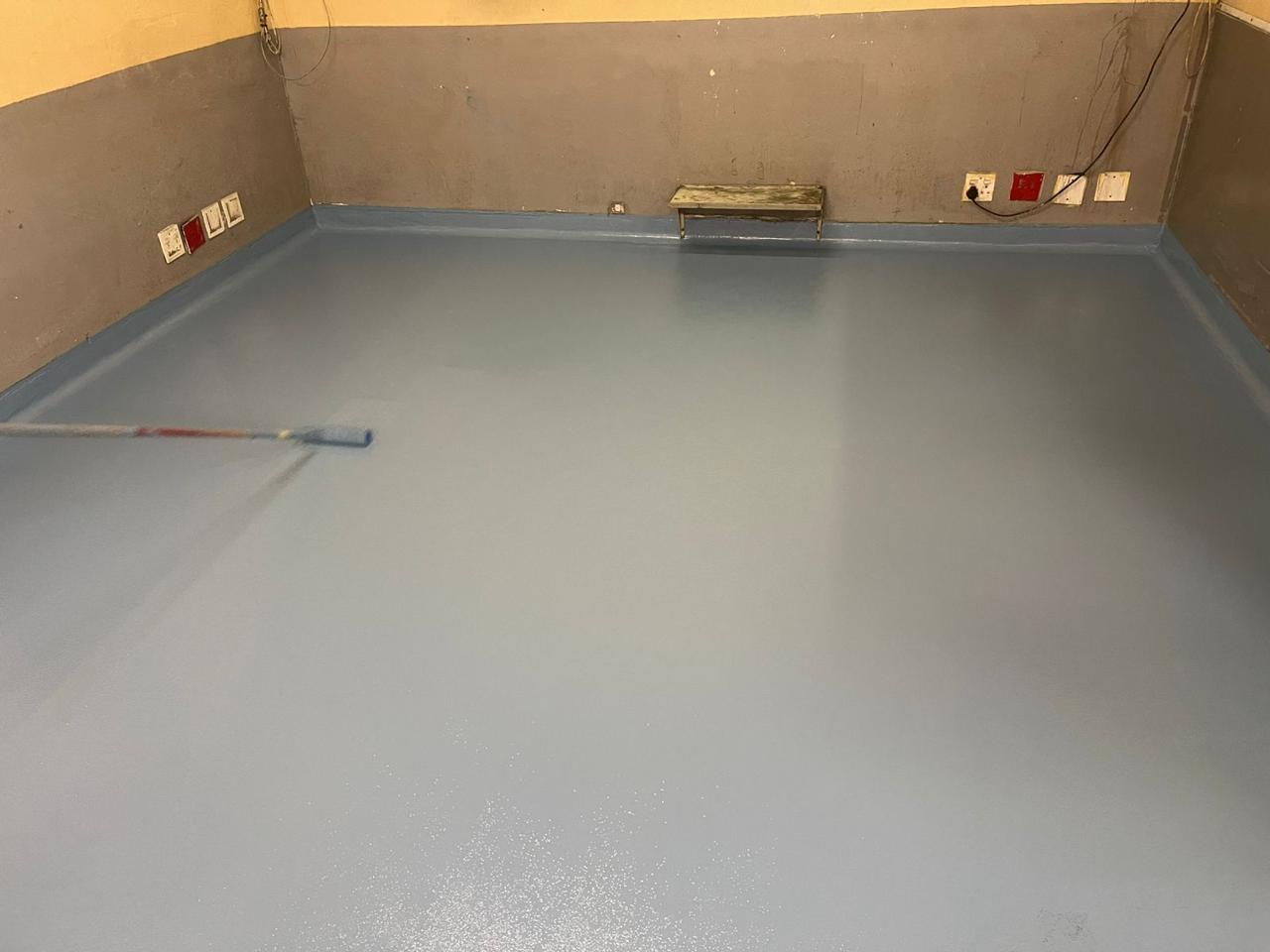 after epoxy coating